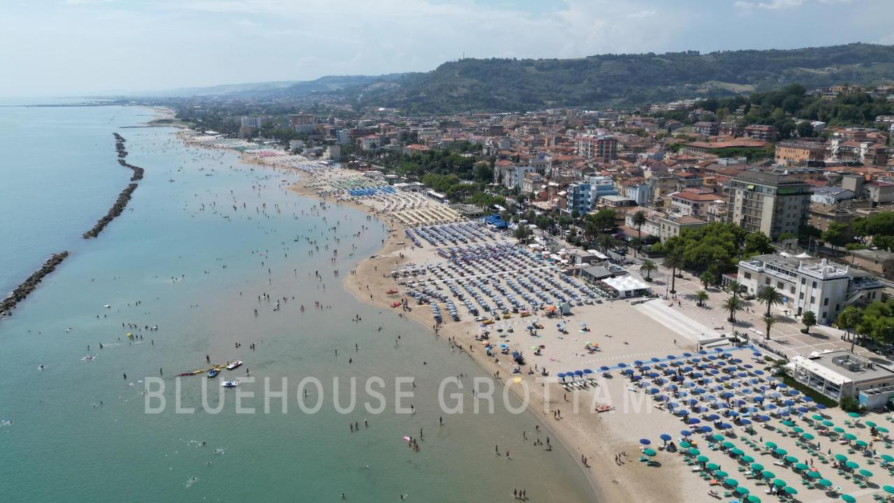 Blue House - Incantevole Casa A Due Passi Dal Mare Villa Grottammare Exterior foto